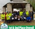 Parks Maintenance Team wins first & second place overall at the Texas Recreation and Park Society annual Maintenance Rodeo