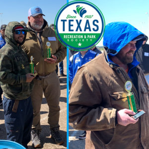 PARD team members took two first place awards at the Texas Recreation and Parks Society annual Maintenance Rodeo