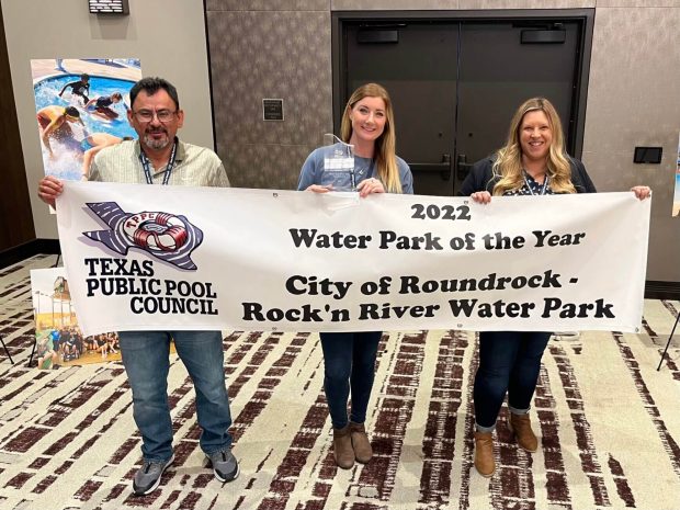Rock’n River named 2022 Water Park of the Year by the Texas Public Pool Council